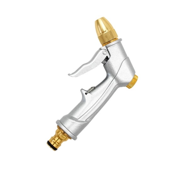 Zeiwohndc Metal Water Guns Electroplating Lengthened High Pressure Household Car Wash