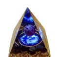 thumbnail image 2 of Torre De Energía De Cristal Pirámide Ogan Crystal Energy Tower Naturaleza Reiki Chakra Piedra Triturada (C), 2 of 3