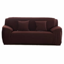 AUQ Chair Covers,Premium Polyester Fiber Couch Covers,Perfect Fit Sofa Covers,Brown