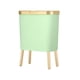 thumbnail image 4 of Cubo de basura con tapa a presión, duradero, para interiores, para baño y lavandería. Verde, 4 of 9