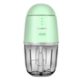 thumbnail image 1 of Procesador de alimentos: mini procesador de alimentos inalámbrico y picador de alimentos pequeño portátil para verduras, ensalada de frutas, cebolla, ajo, cocina, 1,3 tazas, 10 0 oz, 150 vatios, recip, 1 of 5