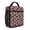 Football Icon Darkblue, variant on Football Outline Orange Pattern Insulated Lunch Bag Teens,Lunch Box for Men Women for Work,Picnic or Travel,10.2x9.5x4.3 Inches,8 Can Capacity