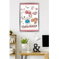 thumbnail image 3 of Hello Kitty: 25 Snack Time - Kitty Pancakes Wall Poster, 22.375" x 34" Framed, 3 of 4