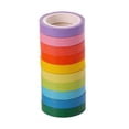 thumbnail image 1 of Ounissouiy 10 rollos de cinta adhesiva adhesiva fácil de impermeabilizar para álbum de recortes cinta adhesiva DIY Artesanía, 1 of 6