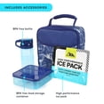 thumbnail image 4 of Arctic Zone Combo Lunch Box, Dino Jungle, Includes Food Container, Water Bottle, and Ice Pack, 4 of 10