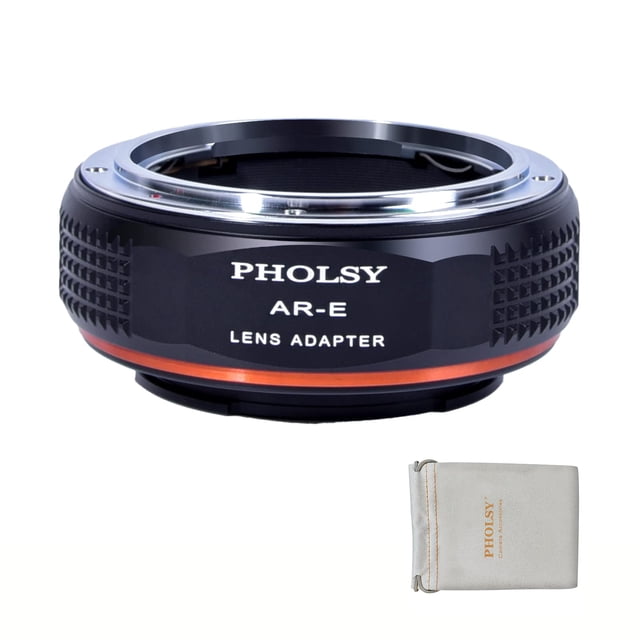 Adaptador de montura de objetivo PHOLSY compatible con Konica AR a Sony E