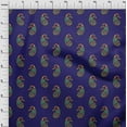 thumbnail image 3 of oneOone Viscose Chiffon Fabric Paisley Block Decor Fabric Printed BTY 42 Inch Wide, 3 of 4