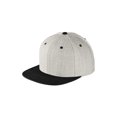 thumbnail image 1 of Top Headwear Flat Bill Snapback Cap - Heather/Black, 1 of 1