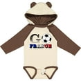 thumbnail image 3 of Inktastic Go, France- Soccer, Football Boys or Girls Long Sleeve Baby Bodysuit, 3 of 5