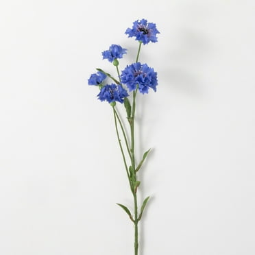 Sullivans 30" Cornflower Spray, Blue