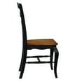thumbnail image 5 of French Countryside Black Dining Chair Pair, 5 of 7