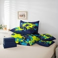 thumbnail image 6 of Homewish Dirt Bike Twin Bedding Sets 7-Piece for Boys Girls,Extreme Sport Bedding Comforter Set Microfiber,Graffiti Splash Breathable Sheet Sets,Ultra Soft Home Decor,Reversible, 6 of 8