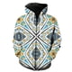 thumbnail image 1 of Sudadera con capucha y cremallera para hombre, estilo nacional retro, estilo urbano, informal, con capucha, sudaderas con estampado 3D, moda de manga larga, genial, 1 of 6