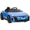 thumbnail image 1 of Aosom 12V 3.1 MPH Kids Ride on Car w/ Remote Control, Suspension, Blue, 1 of 9