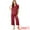Wine Red, variant on DARING DIVA Women's Satin Button Down Pajamas Sets XS Wine Red