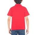 thumbnail image 4 of Playera Polo para Niño 100% Algodón Marca Optima – Rojo, 4 of 4