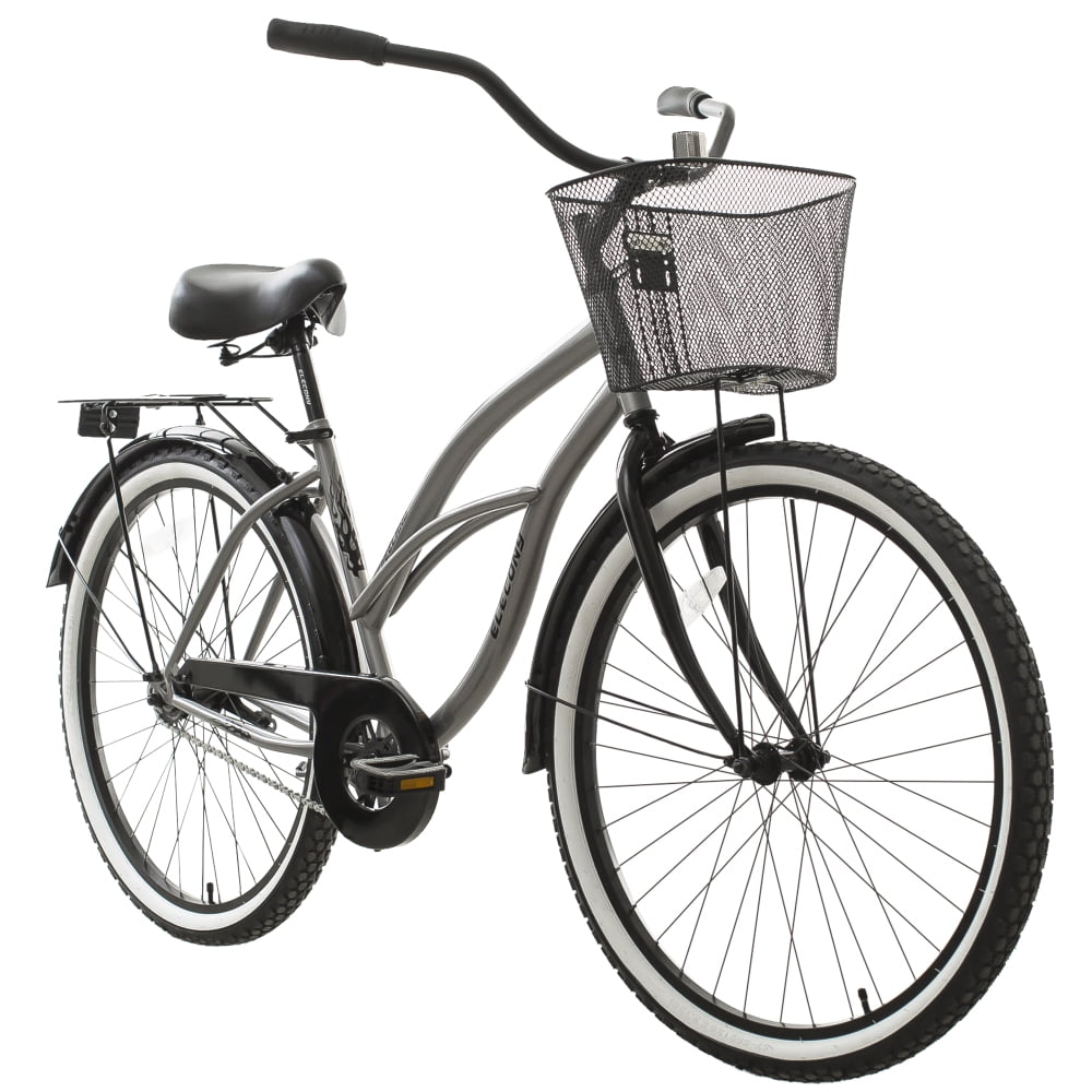 Xahpower 26 Inch Unisex Cruiser Bike for Men and Women,Grey