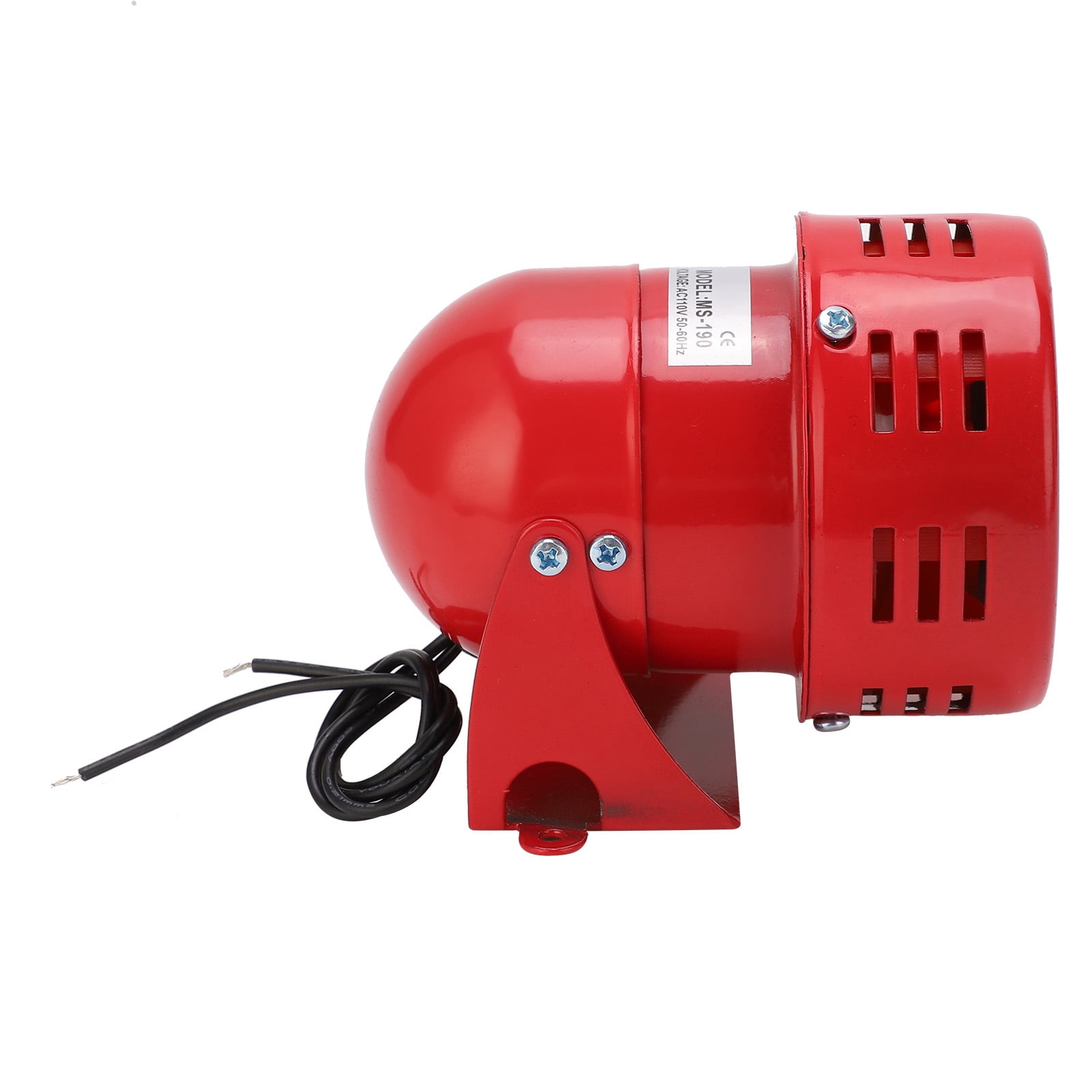 Siren Alarm, Motor Alarm Metal Shell Fire Siren  For Construction For Factory