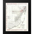 thumbnail image 2 of Richeson 12x14 Black Modern Framed Museum Art Print Titled - Dade Florida Road - Richeson 1921, 2 of 5