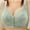 Green, variant on SMihono Daisy Bras for Women No Underwire Front Closure Comfort Comfort Full Coverage Snap Closing Senior Bra with Extender Red XL