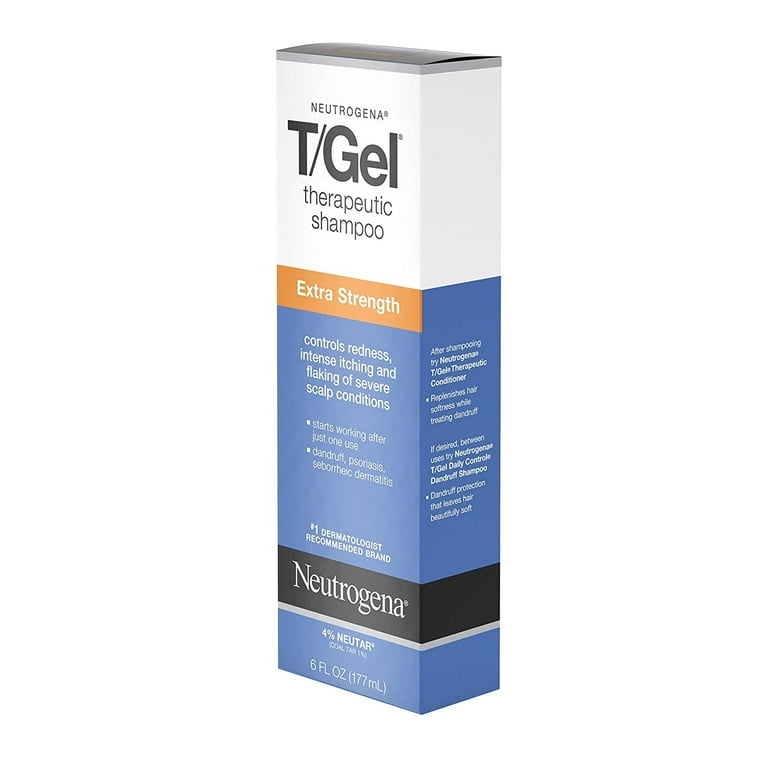Neutrogena T Gel Shampoo Extra Strength For Dandruff Seborrheic Dermatitis 6 Oz Walmart Com