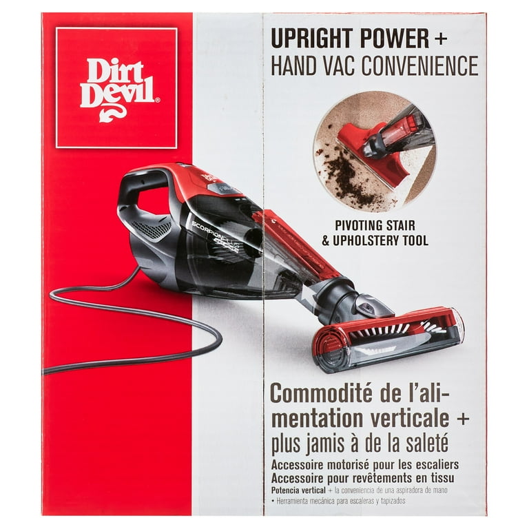Dirt Devil Scorpion Plus Corded Handheld Vacuum Cleaner, SD30025B