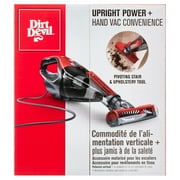 Dirt Devil Scorpion Plus, Corded Handheld Vacuum Cleaner, Pet Friendly, for Multi-Surfaces, Powerful Suction, Built-in Crevice Tool, SD30025B, Red