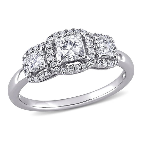 Everly Women's Diamond 10K White Gold Engagement Ring