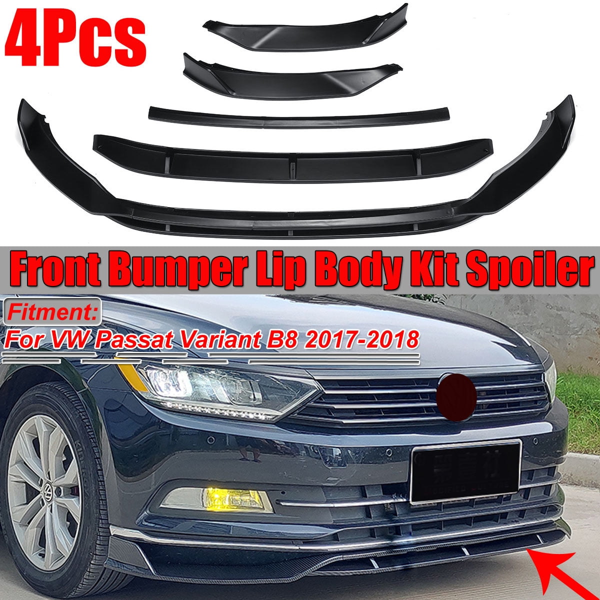 passat b8 front lip