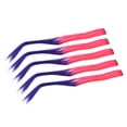 thumbnail image 4 of Highlights Postiche, Longue 10 Pcs Postiche Colorée Droite à la Mode pour Filles pour Événements Cosplay Rose Violet, 4 of 8