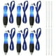 thumbnail image 1 of Uxcell 6Pcs Big Fat Pens, Blue Weighted Pens for Tremors with 6 Blue Refills, 1 of 6