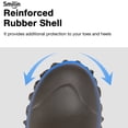 thumbnail image 4 of SMILIN Ankle Rain Boots for Men Rubber Waterproof Outdoor Mud Bootie,Camo,US Size 10, 4 of 9
