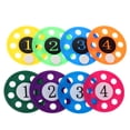 thumbnail image 3 of Shisuyan 1 Set Pool Diving Disc: Dive Disc Color & Number Coded - Summer Pool Diving Toys - Fun Underwater Training Tools for Swimming Practice, 3 of 8
