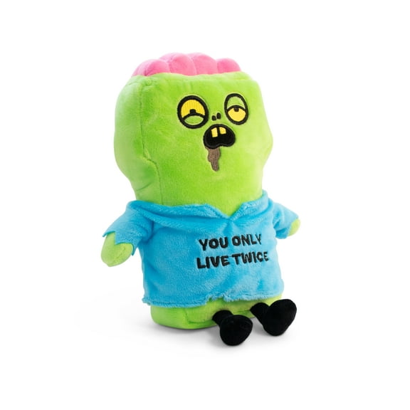Punchkins Zombie Plushie - Funny Meme, Pun White Elephant Meme,Gift