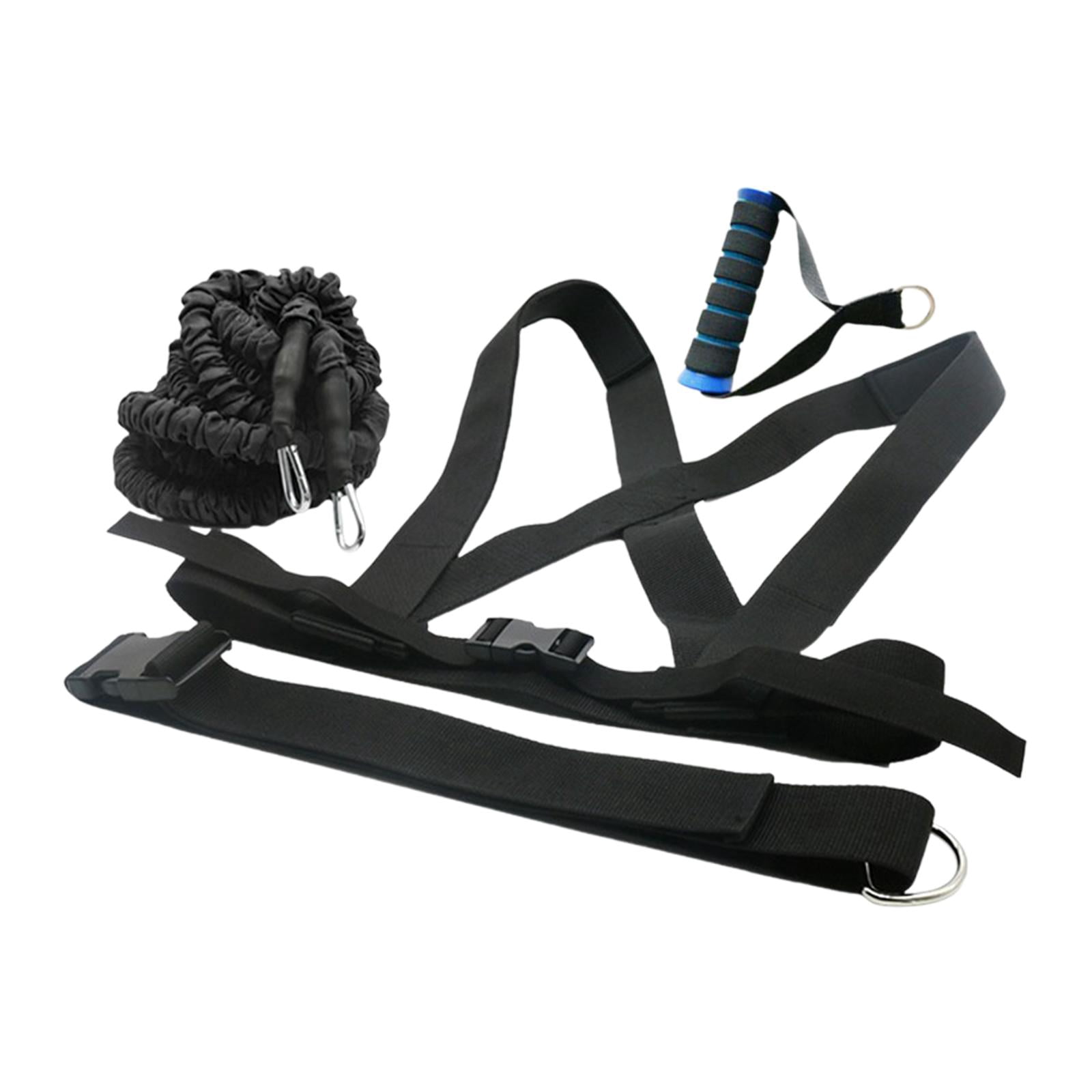 funtasica Resistance Training Stretch Band Kits Improving Speed 50lbs Workout Bands Fitness Gift Resistance Tube Band for Power Agility 50lbs Set D