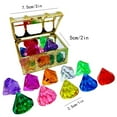 thumbnail image 2 of Diving Gem Pool Toys Diamond Gem with Treasure Pirate Chest Box, Summer Underwater Gemstones Set for Kids - Swimming Pool Party Favors, 2 of 5
