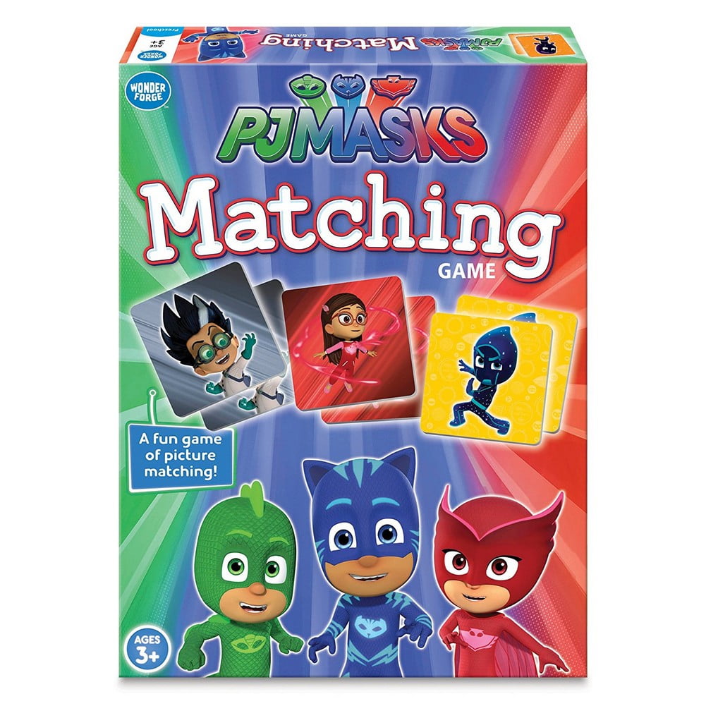 PJ Masks Memory Matching Game