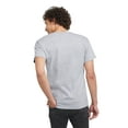 thumbnail image 3 of Hanes Men T-Shirt 6Pack Short Sleeve Tee Crewneck Midweight Essentials Authentic, 3 of 6