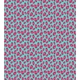 thumbnail image 3 of Strawberry Duvet Cover Set, Repeating Pattern with Abstract Modern Design Summer Fruit, Decorative 2 Piece Bedding Set with 1 Pillow Shams, Twin Size, Magenta Grey and Seafoam, by Ambesonne, 3 of 3