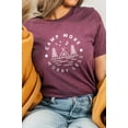 thumbnail image 4 of Camp More Worry Less Tent in Forest Graphic Tee T-Shirt, 4 of 7