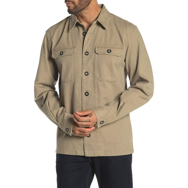 Mens Khaki Shirt