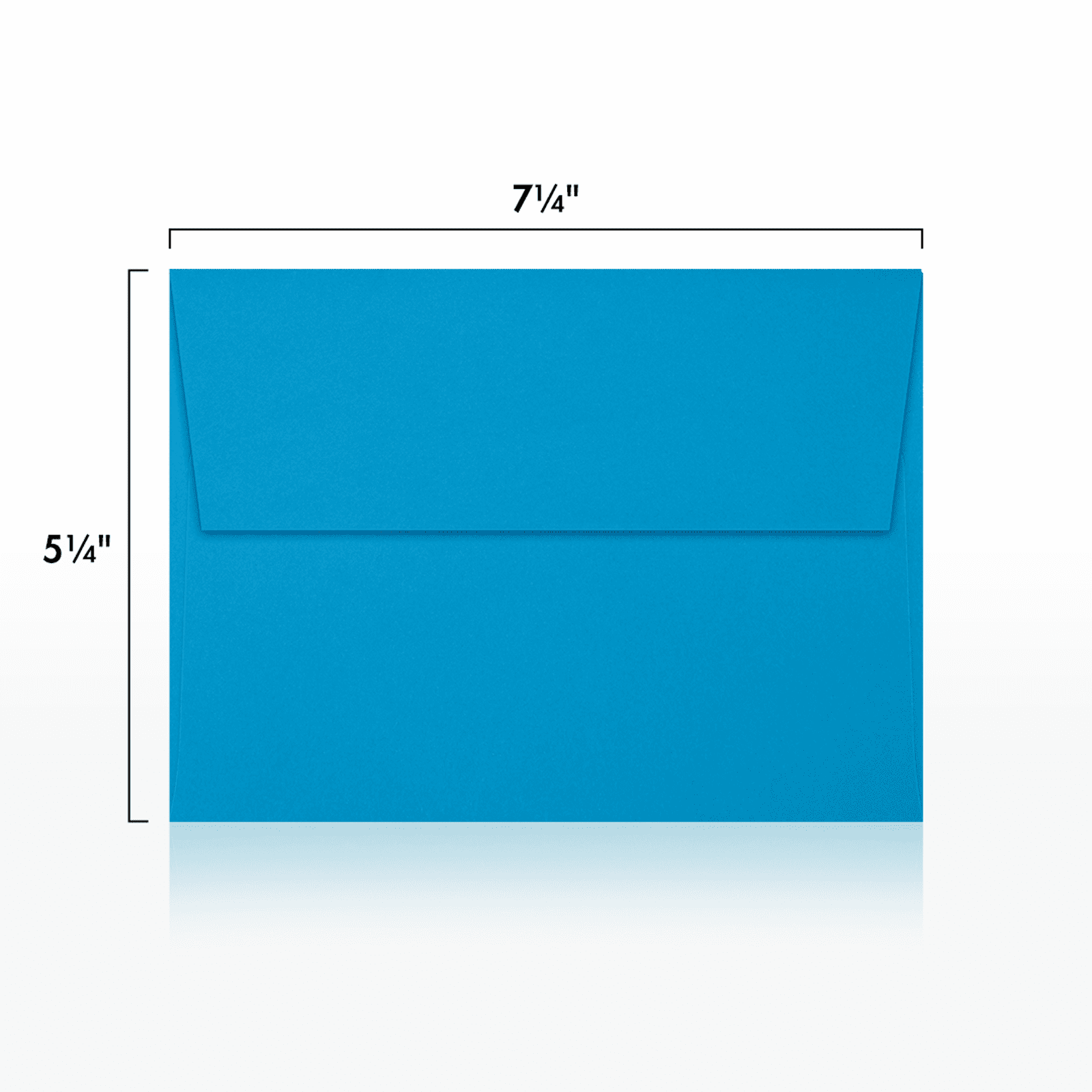 LUXPaper A7 Invitation Envelopes, 5 1/4 x 7 1/4, Pool, 250/Pack