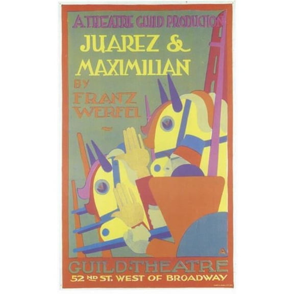 Pop Culture Graphics MOV407631 Juarez & Maximilian Broadway Movie Poster, 11 x 17