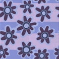 thumbnail image 1 of Ahgly Company Machine Washable Indoor Square Transitional Deep Periwinkle Purple Area Rugs, 7' Square, 1 of 7