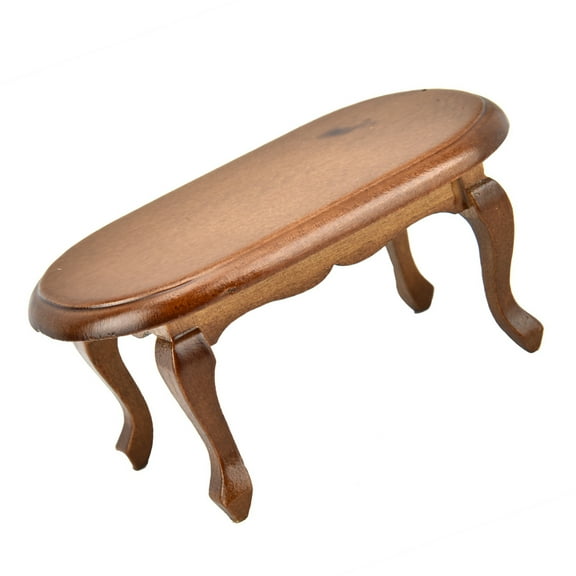 1:12 Pocket Wooden Tea Desk Coffee Table Model Wonderful Living Room Accessories Gift for 3-6 Year Old