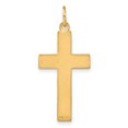 thumbnail image 3 of 14k Yellow Gold Cross Necklace Charm Pendant Religious Latin, 3 of 8
