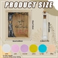 thumbnail image 2 of Wedding Unity Sand Ceremony Kit Sand Ceremony Kit for Weddingwith Wood Box 6 Vase 6 Unity for Weddings Bridal Party, 2 of 7