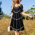 thumbnail image 2 of Spider Web - Black Sleeveless Dress Women's dresses Women's summer dresses long sleeve dresses, 2 of 6