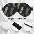 thumbnail image 4 of Xecao Jellyfish for Soft Fluffy Sleeping Blindfold, Nap eye cover tailored for the utmost comfort for girls, women, kids, and adults., 4 of 7