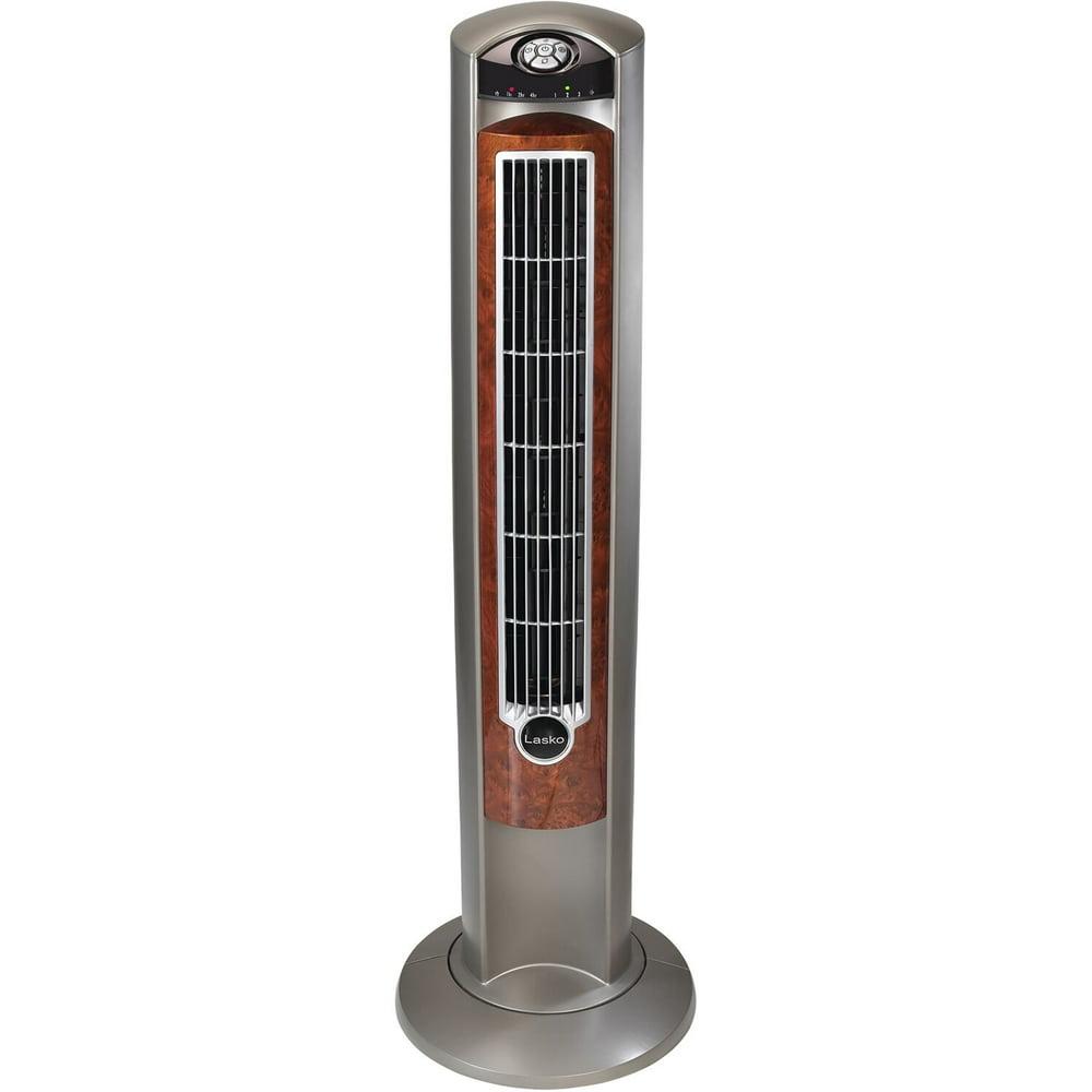 Lasko 42" Wind Curve 3Speed Oscillating Tower Fan with Nighttime